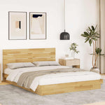 Sengeramme Med Sengegavl Uten Madrass 150X200 Cm Heltre Eik