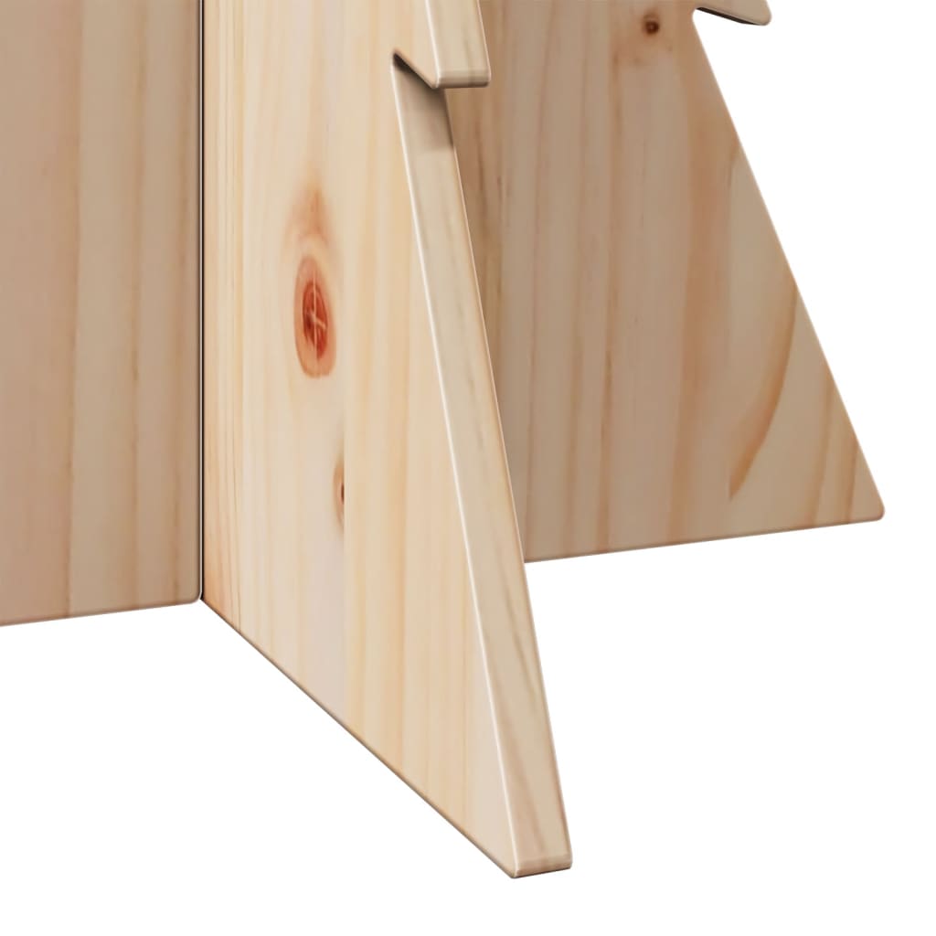 Juletre Av Tre Til Pynt 80 Cm Heltre Furu