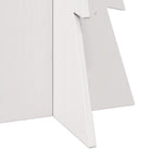 Juletre Av Tre Til Pynt Hvit 112 Cm Heltre Furu