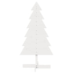 Juletre Av Tre Til Pynt Hvit 120 Cm Heltre Furu