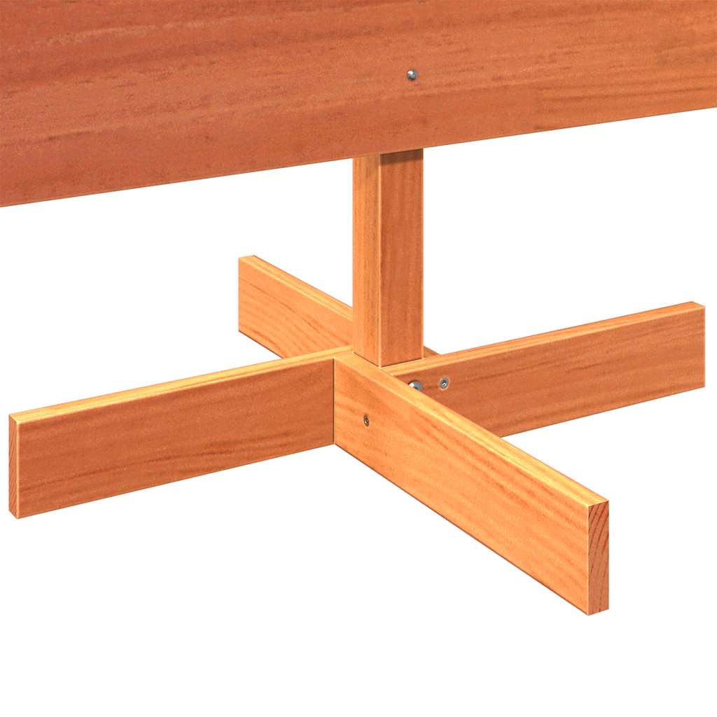 Juletre Av Tre Til Pynt Voksbrun 180 Cm Heltre Furu