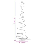 Led Juletre 120 Leds Varm Hvit 180 Cm