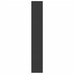 Bokhylle Svart 80X30X189 Cm Konstruert Tre
