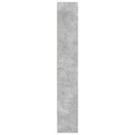 Bokhylle Betonggrå 80X30X189 Cm Konstruert Tre