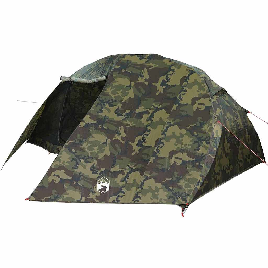Fisketelt Kamuflasje 514 X 465 X 187 Cm Polyester Og Fiberglass