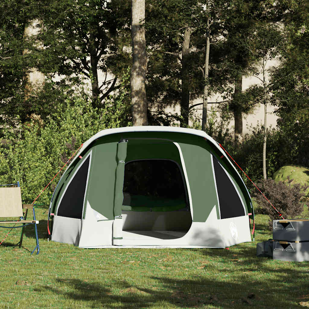 Campingtelt 4 Personer Grønn Vanntett