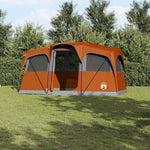 Familietelt Med Tak Oransje Og Oransje 435 X 255 X 216 Cm