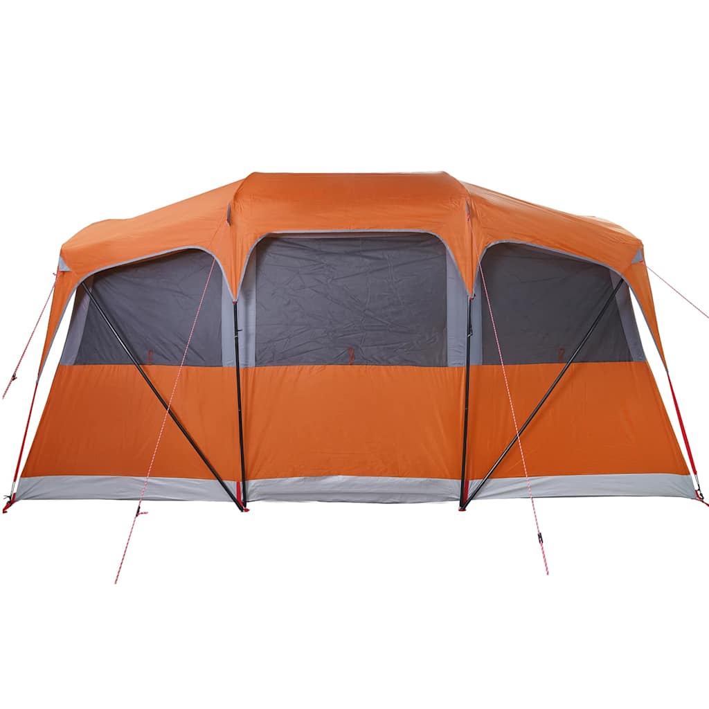 Familietelt Med Tak Oransje Og Oransje 435 X 255 X 216 Cm