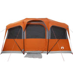 Familietelt Med Tak Oransje Og Oransje 435 X 255 X 216 Cm