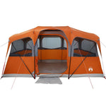 Familietelt Med Tak Oransje Og Oransje 435 X 255 X 216 Cm