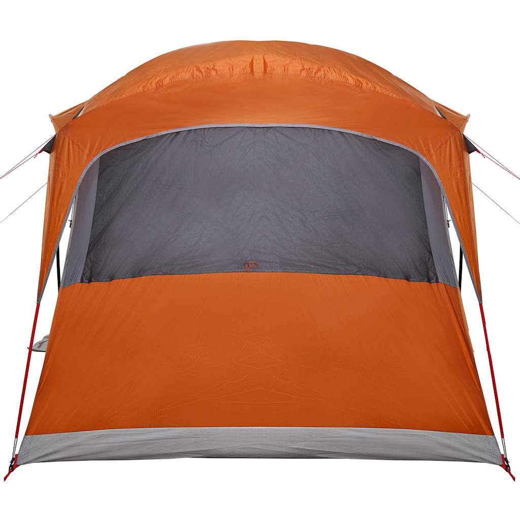 Familietelt Med Tak Oransje Og Oransje 435 X 255 X 216 Cm