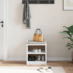 Gangbenk Sandnes Hvit 45X40X50 Cm Heltre Furu