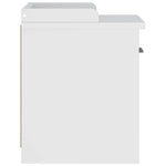 Gangbenk Sandnes Hvit 45X40X50 Cm Heltre Furu