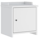 Gangbenk Sandnes Hvit 45X40X50 Cm Heltre Furu