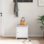 Gangbenk Sandnes Hvit 45X40X50 Cm Heltre Furu
