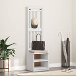Halltre Sandens Hvit 45X40X159,5 Cm Heltre Furu