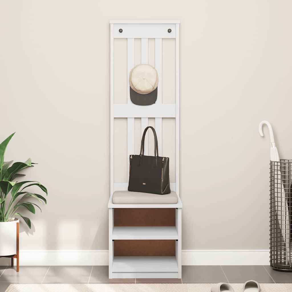Halltre Sandens Hvit 45X40X159,5 Cm Heltre Furu