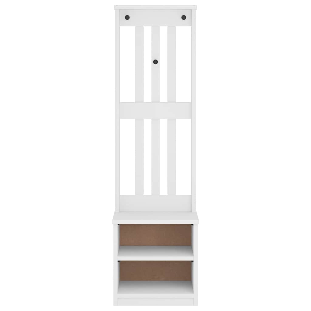 Halltre Sandens Hvit 45X40X159,5 Cm Heltre Furu