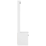 Halltre Sandens Hvit 45X40X159,5 Cm Heltre Furu