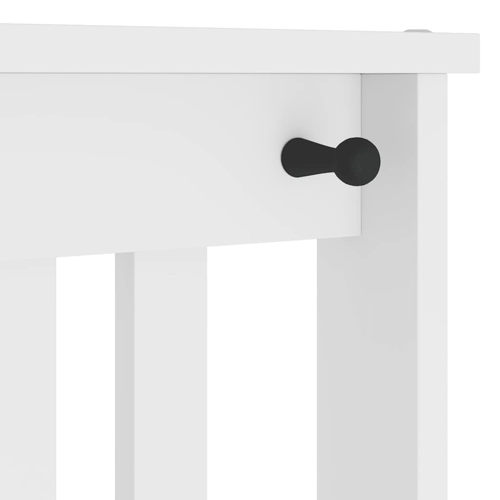 Halltre Sandens Hvit 45X40X159,5 Cm Heltre Furu