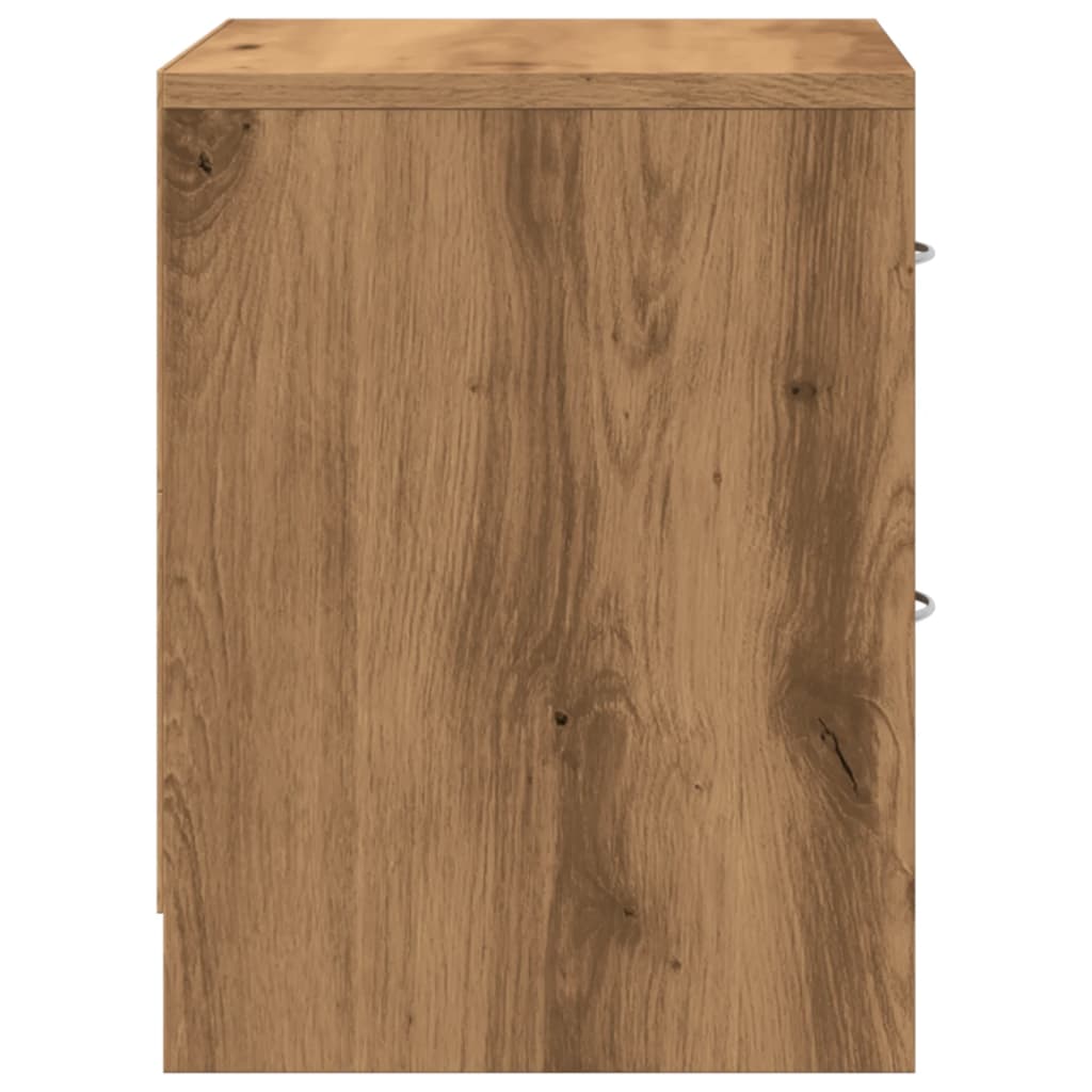 Nattbord Artisan Eik 40X30X40 Cm Konstruert Tre