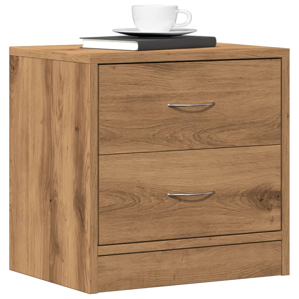 Nattbord Artisan Eik 40X30X40 Cm Konstruert Tre