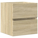 Servantskap Sonoma Eik 41X38,5X45 Cm Konstruert Tre
