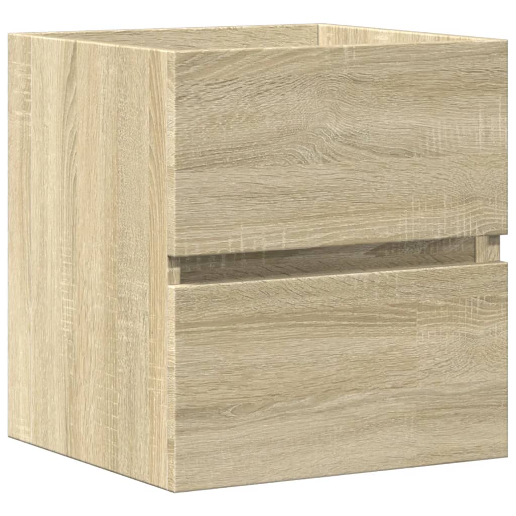 Servantskap Sonoma Eik 41X38,5X45 Cm Konstruert Tre