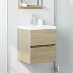 Servantskap Sonoma Eik 41X38,5X45 Cm Konstruert Tre