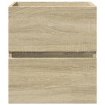 Servantskap Sonoma Eik 41X38,5X45 Cm Konstruert Tre