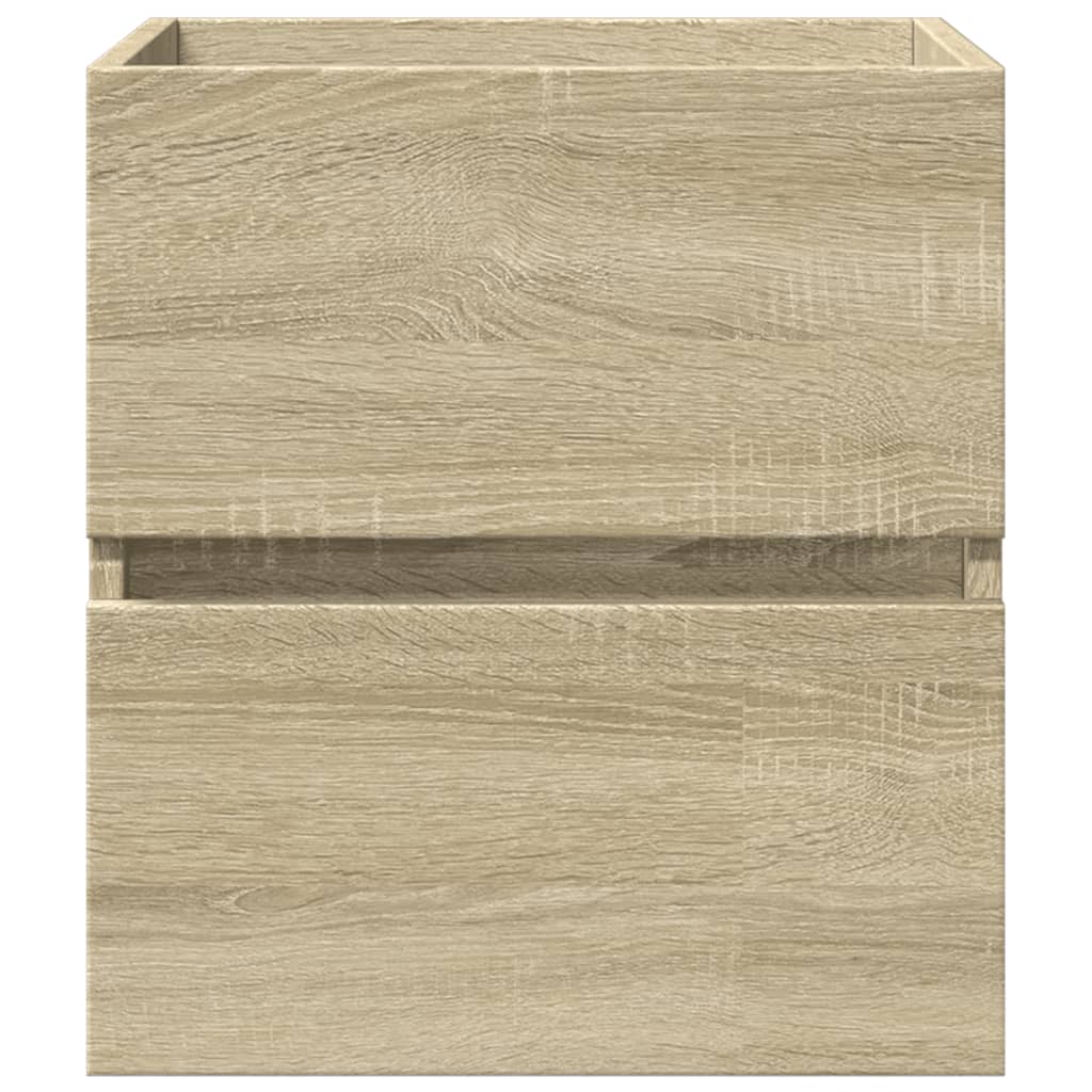 Servantskap Sonoma Eik 41X38,5X45 Cm Konstruert Tre