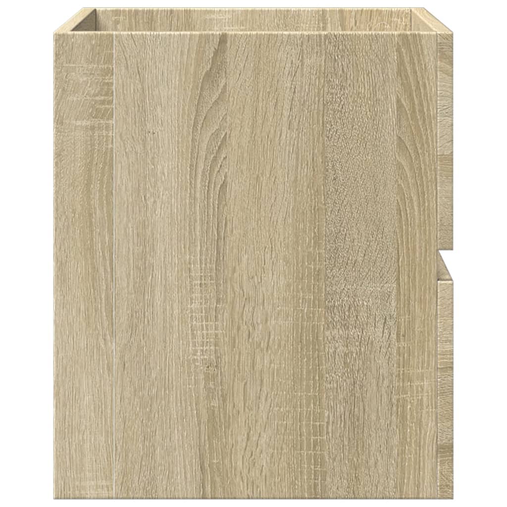Servantskap Sonoma Eik 41X38,5X45 Cm Konstruert Tre