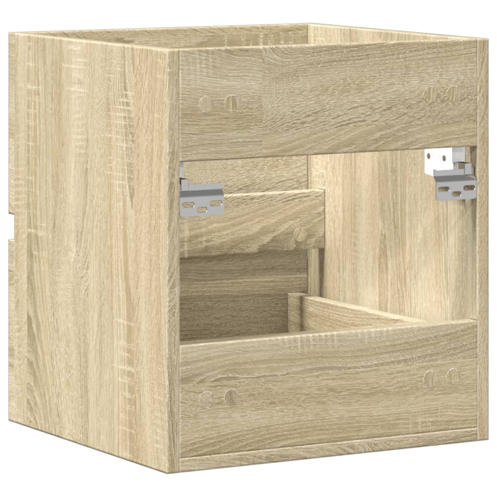 Servantskap Sonoma Eik 41X38,5X45 Cm Konstruert Tre
