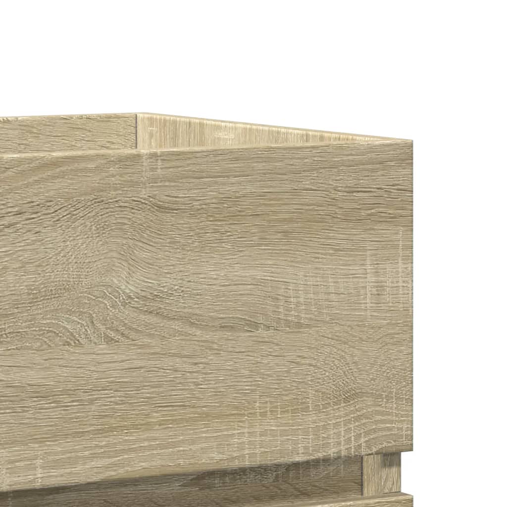 Servantskap Sonoma Eik 41X38,5X45 Cm Konstruert Tre