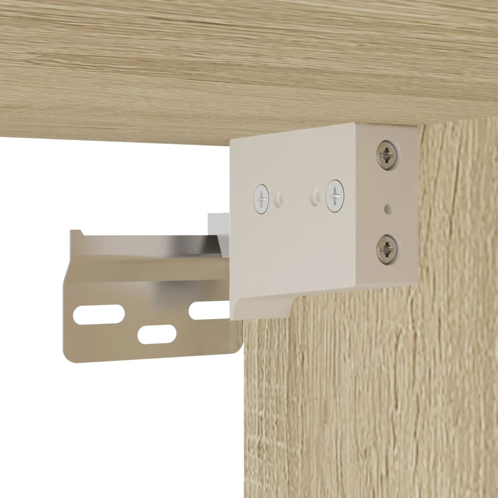 Servantskap Sonoma Eik 41X38,5X45 Cm Konstruert Tre