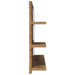 Baderomshylle Med Speil Artisan Eik 90X11X45 Cm Konstruert Tre