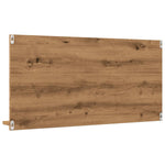 Baderomshylle Med Speil Artisan Eik 90X11X45 Cm Konstruert Tre