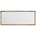 Baderomsspeil Med Led Gammelt Tre 100X8,5X37 Cm Konstruert Tre
