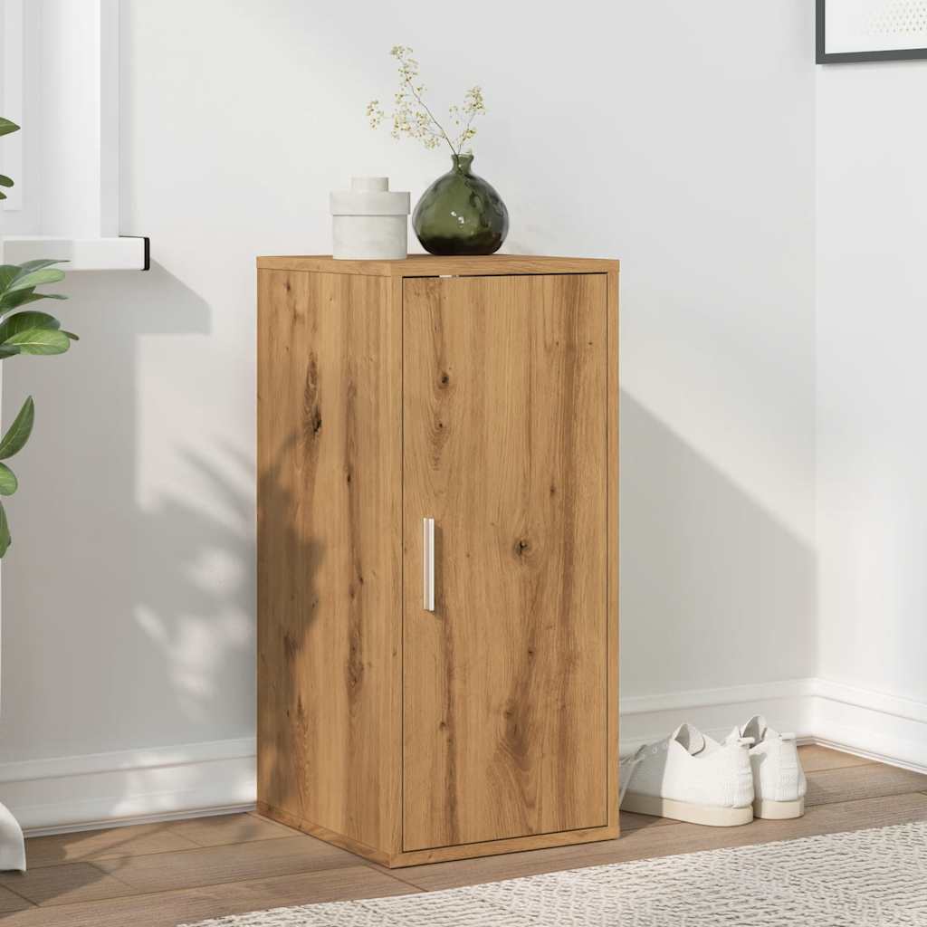 Skoskap Artisan Eik 32X35X70 Cm Konstruert Tre
