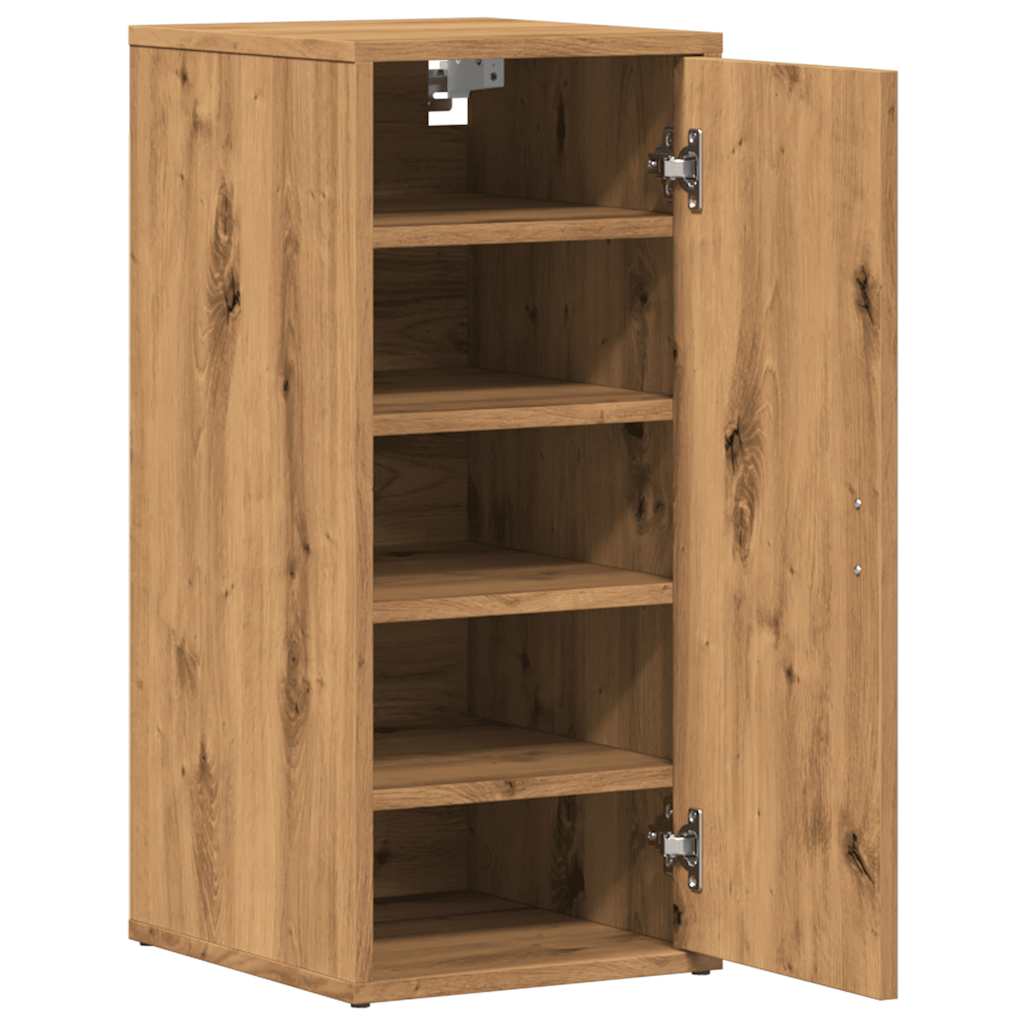 Skoskap Artisan Eik 32X35X70 Cm Konstruert Tre