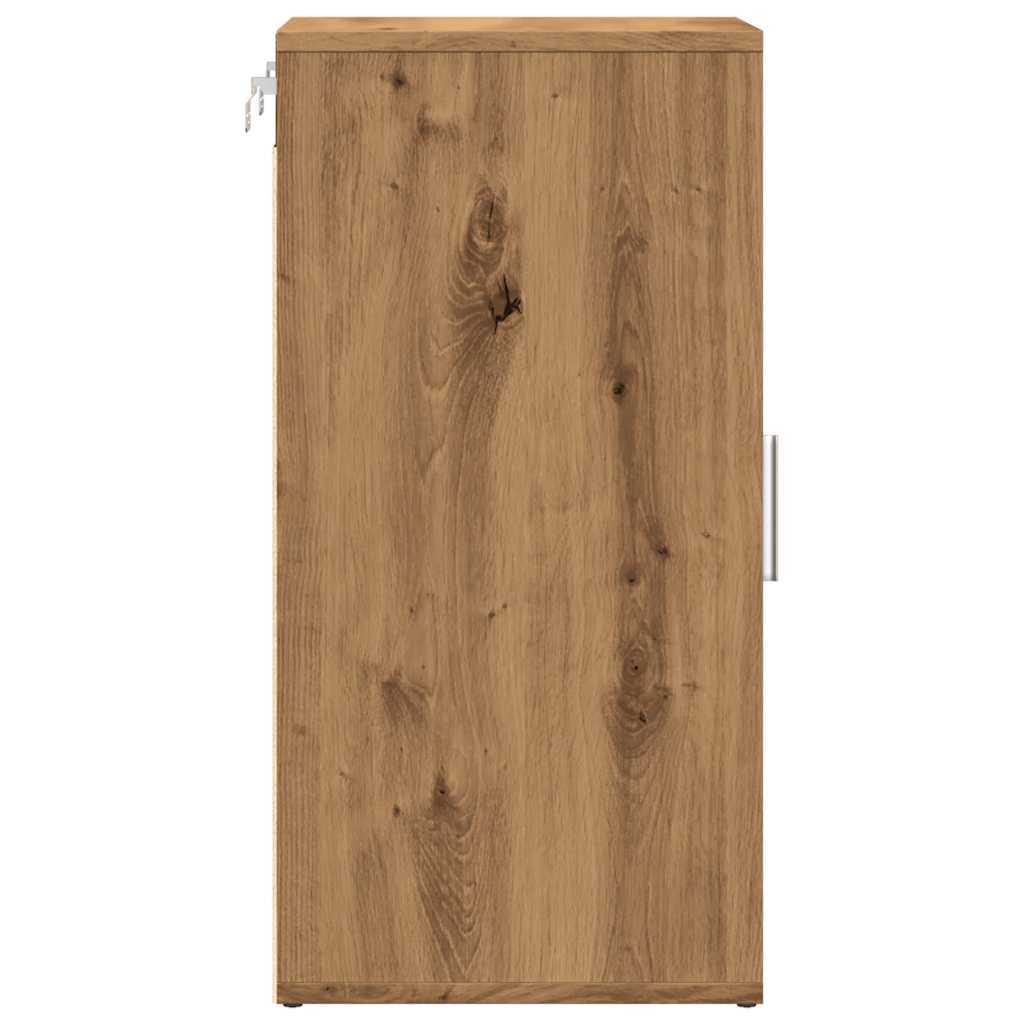 Skoskap Artisan Eik 32X35X70 Cm Konstruert Tre
