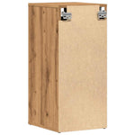 Skoskap Artisan Eik 32X35X70 Cm Konstruert Tre