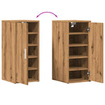 Skoskap Artisan Eik 32X35X70 Cm Konstruert Tre