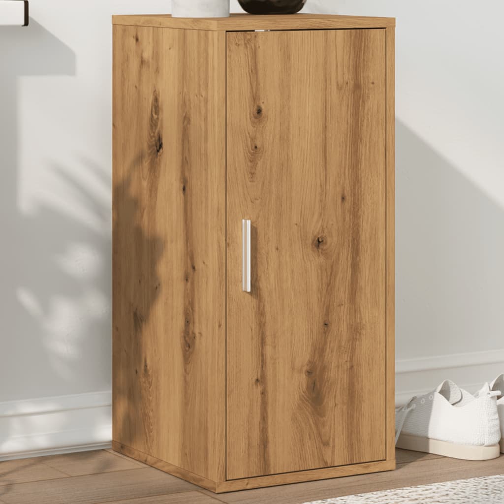 Skoskap Artisan Eik 32X35X70 Cm Konstruert Tre