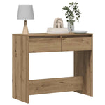 Konsollbord Artisan Eik 89X41X76,5 Cm Konstruert Tre
