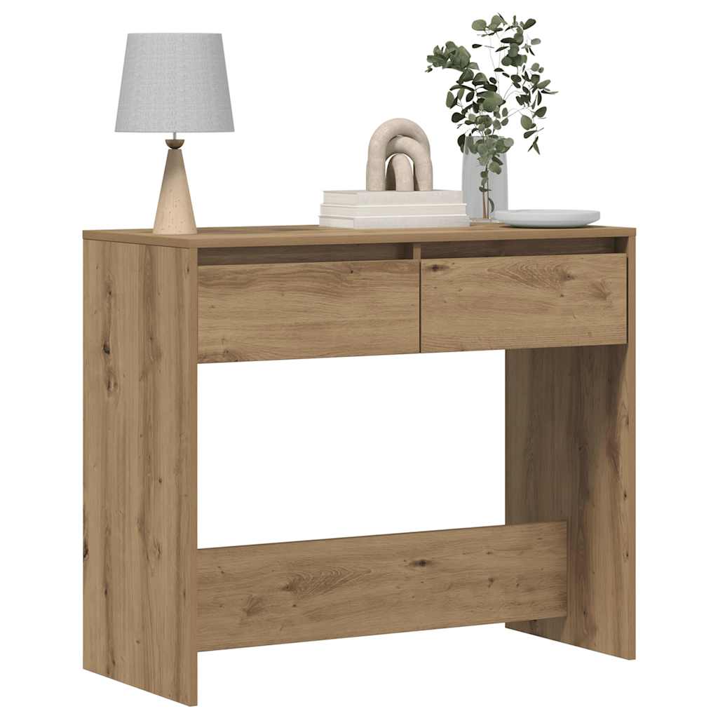 Konsollbord Artisan Eik 89X41X76,5 Cm Konstruert Tre