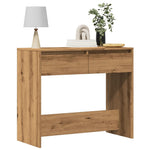 Konsollbord Artisan Eik 89X41X76,5 Cm Konstruert Tre