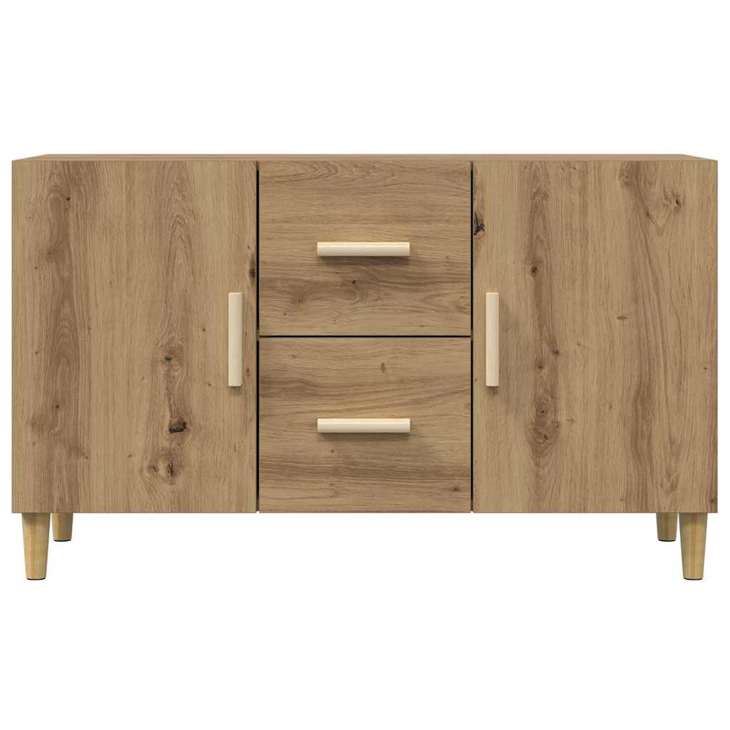Skjenk Artisan Eik 100X36X60 Cm Konstruert Tre