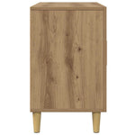 Skjenk Artisan Eik 100X36X60 Cm Konstruert Tre
