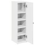 Baderomsskap Med Rulleholder Hvit 20,5X22X72 Cm